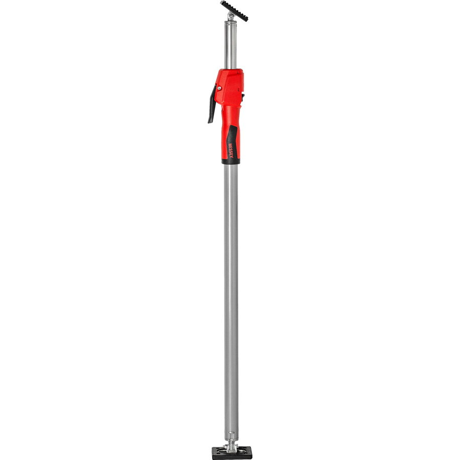 ceiling and mounting support STE150 silver/red, 900mm - 1,500mm, with pump handle