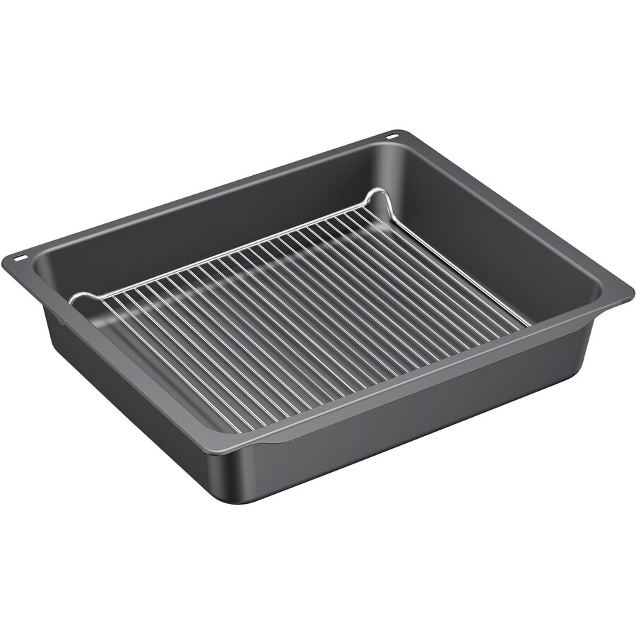 Tava professional frying pan Z12CN10A0 baking tray anthracite enamelled