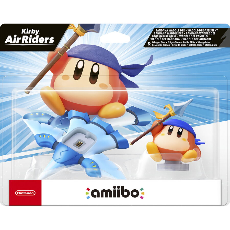 Joc consola amiibo Waddle Dee Assistant & Winged Star action figure