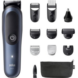 Masina de tuns Series 7 All-In-One Style Kit AIO7540, hair clipper dark blue/black, 11-in-1