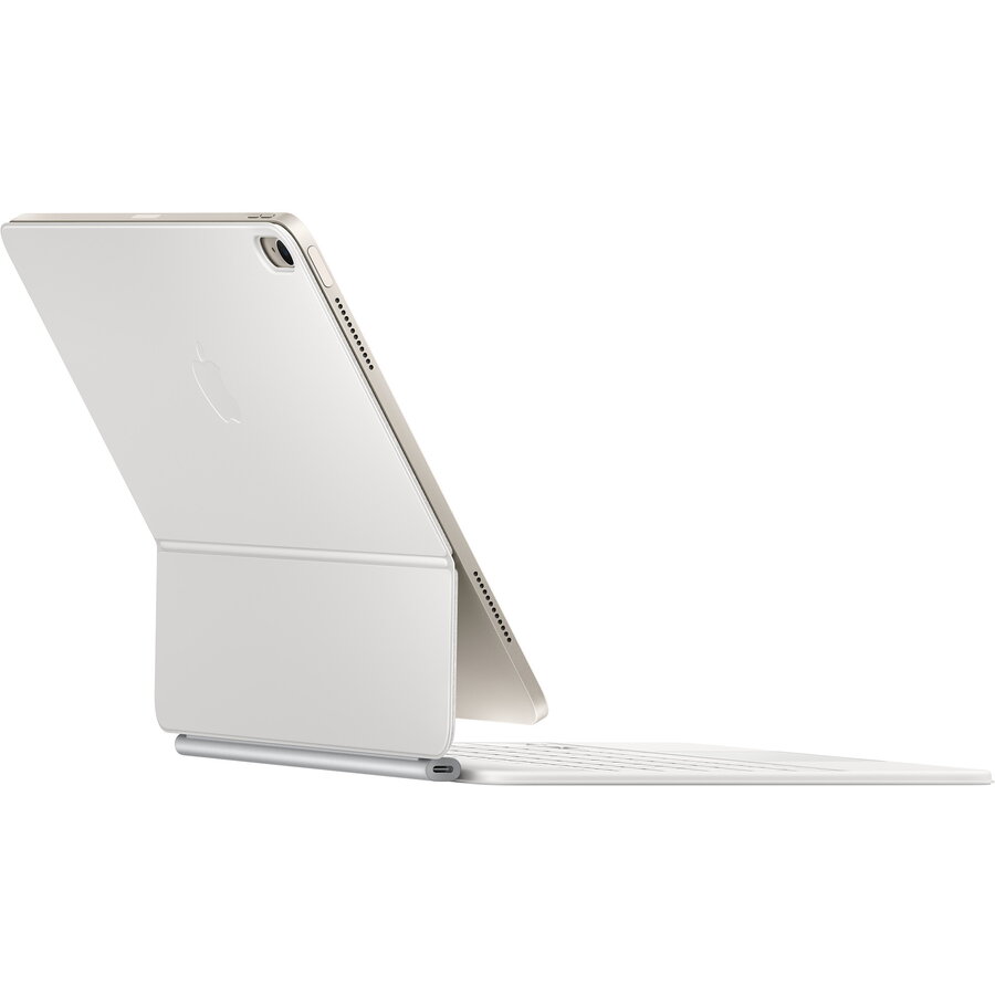 Husa cu Tastatura Apple Magic Keyboard MDFW4Z/A pentru iPad Air 13Inch (M3) Layout International EN Alb — imaginea 4