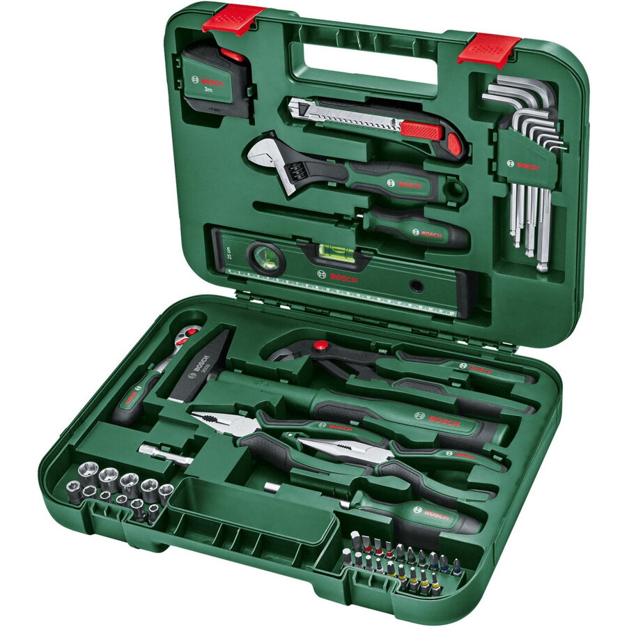Bosch Powertools Advanced Hand Tool S, 52 pieces