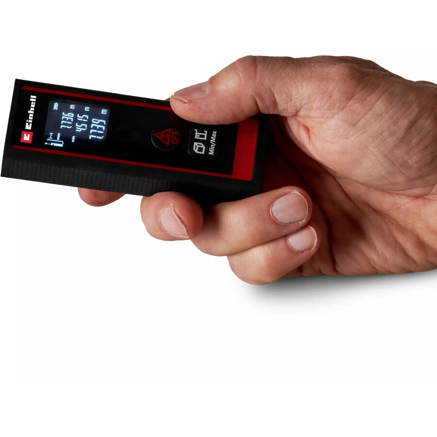 laser distance meter TC-LD 30 R (black/red, distances from 5 cm - 30 meters)