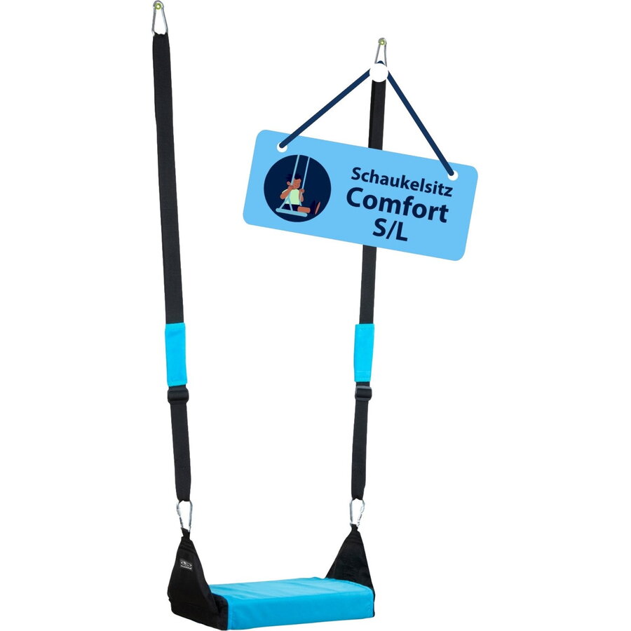 swing seat Comfort small (blue/black)