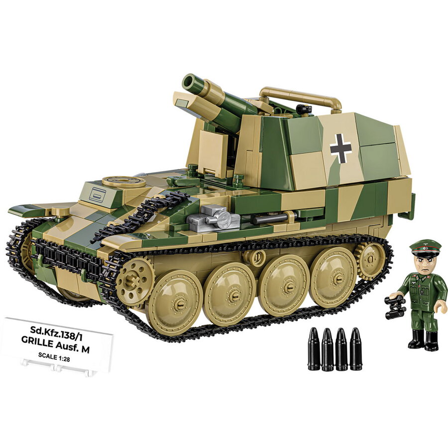 Jucarie Sd.Kfz. 138/1 Grille Ausf. M +9 ani