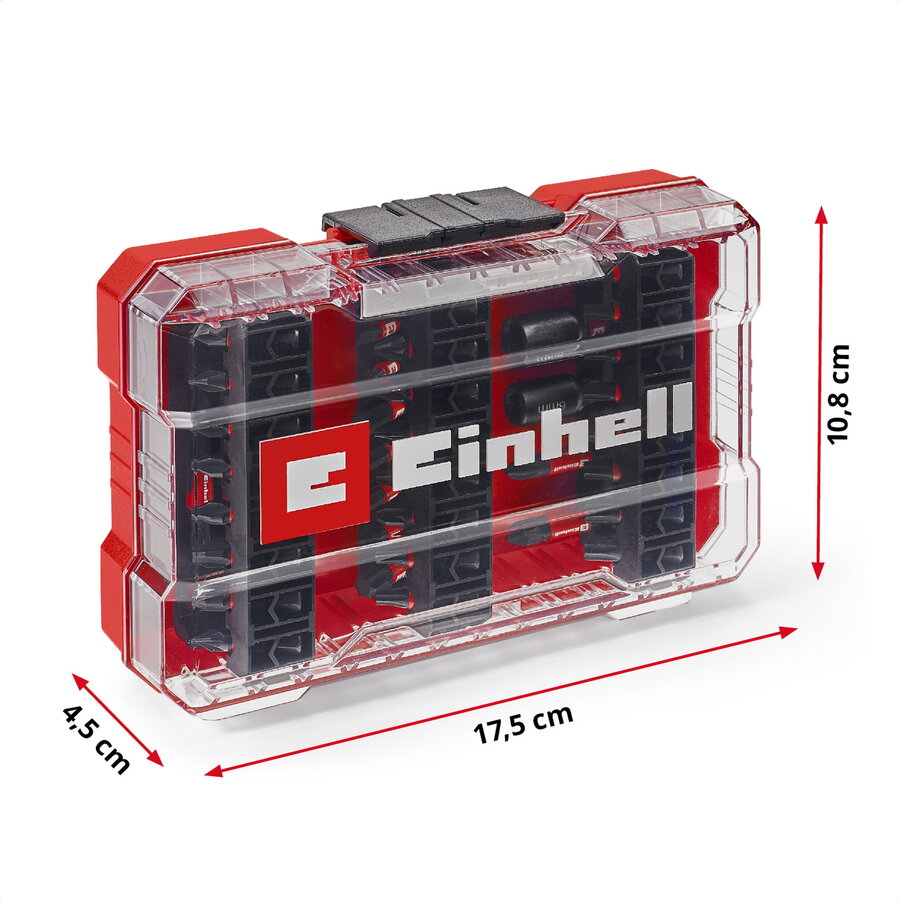 impact bit & socket set in M-CASE, 39 pieces