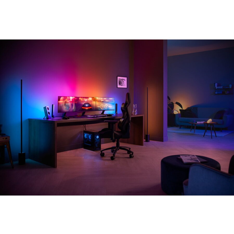 Philips Philips HUE Hue Play Gradient Lightstrip for PC (3x 24-27" starter kit) (black/white)