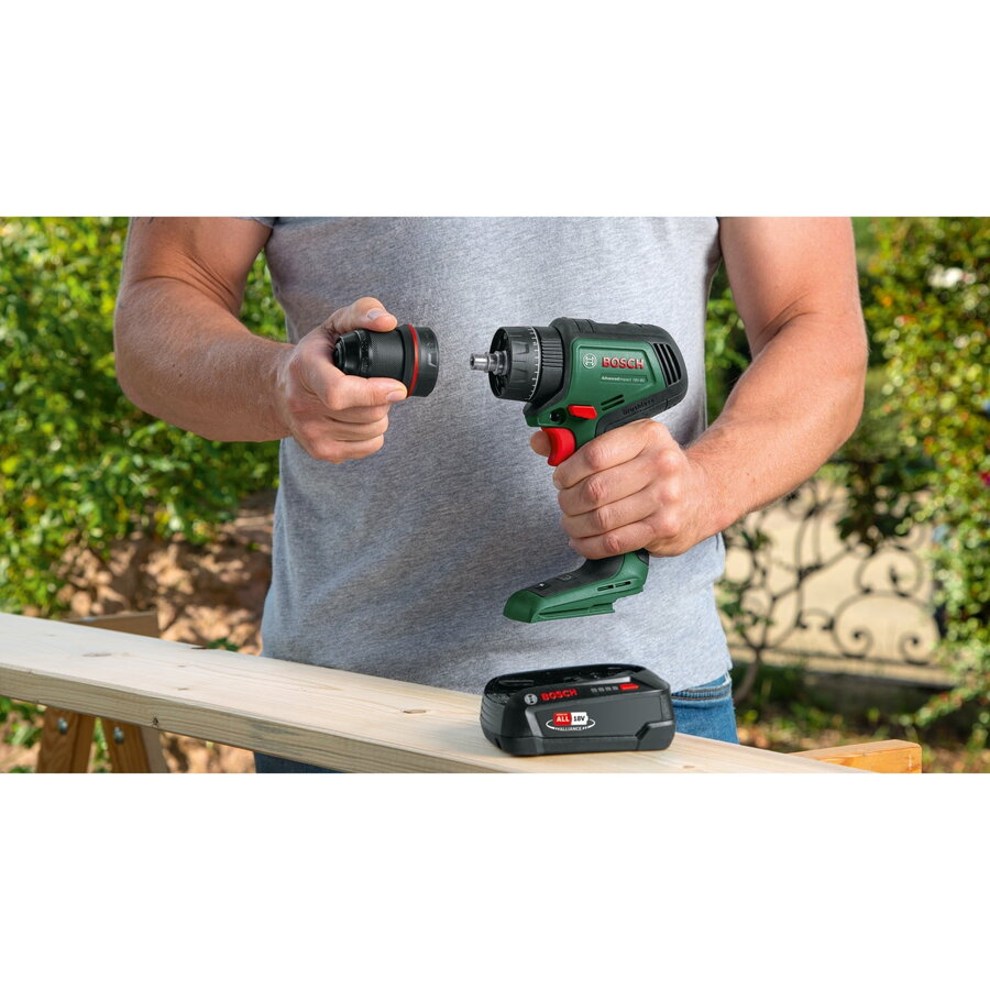Bosch Powertools cordless impact drill AdvancedImpact 18V-80…