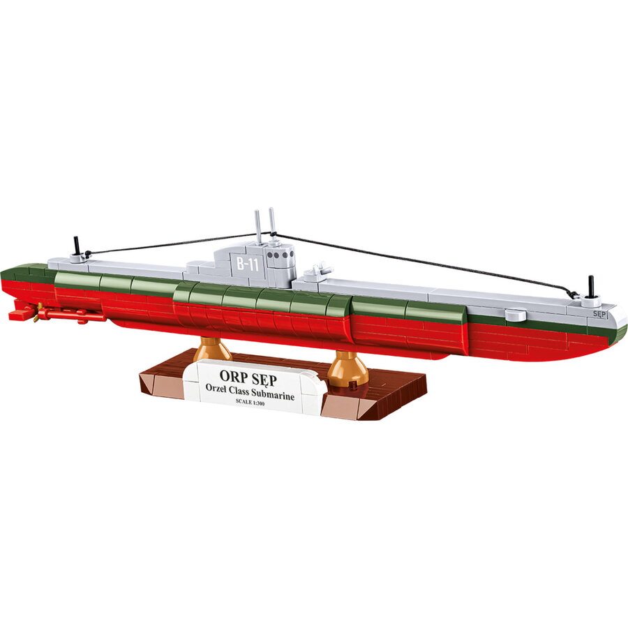 Jucarie ORP Sęp Submarine Building Block +7 ani
