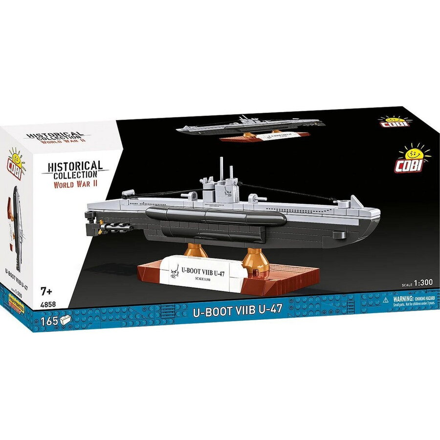 Jucarie Submarine VIIB U-47 Building Block +9 ani