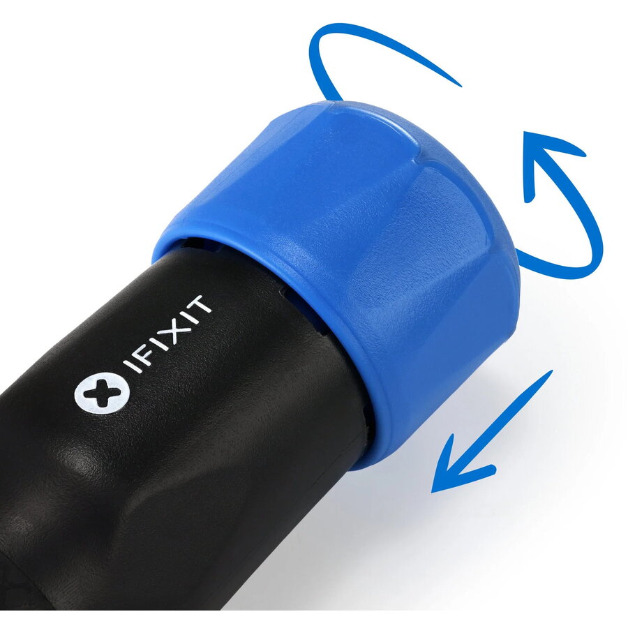 Narwhal 6-in-1 screwdriver (black/blue)