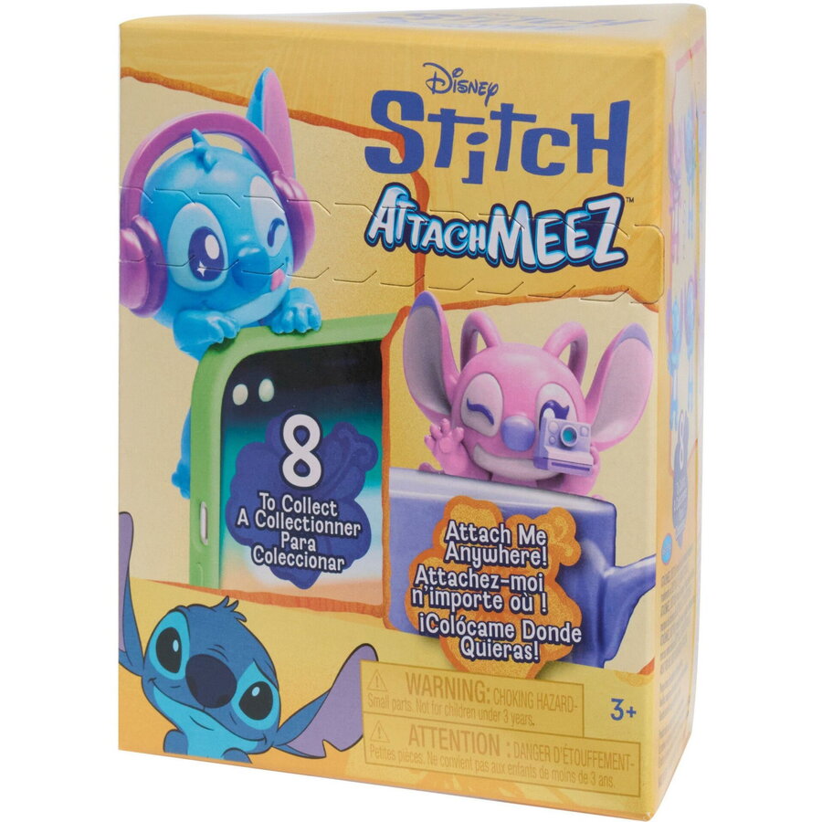 Just Play Disney Stitch Attachmeez (assorted item, one figure)