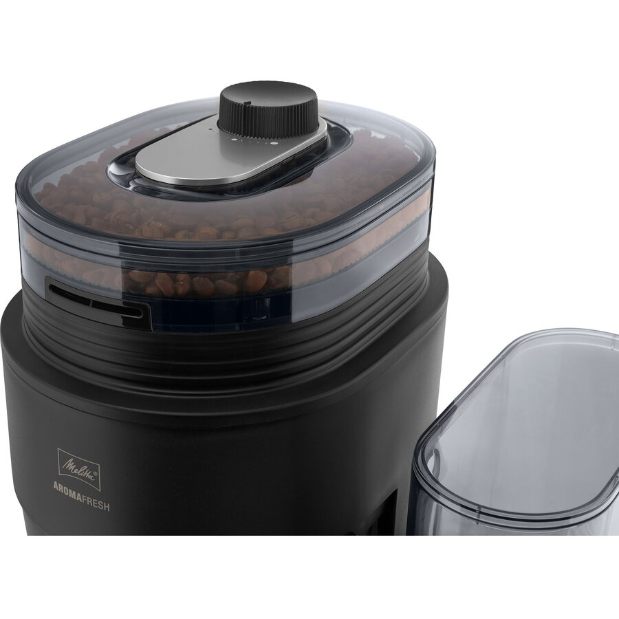 Rasnita cafea AromaFresh X (black (matt)/silver, with grinder)
