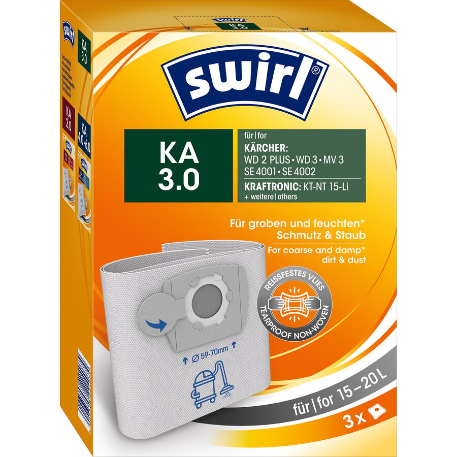 vacuum cleaner bags KA 3.0 Kärcher/Shop-Vac (15-20 liters)