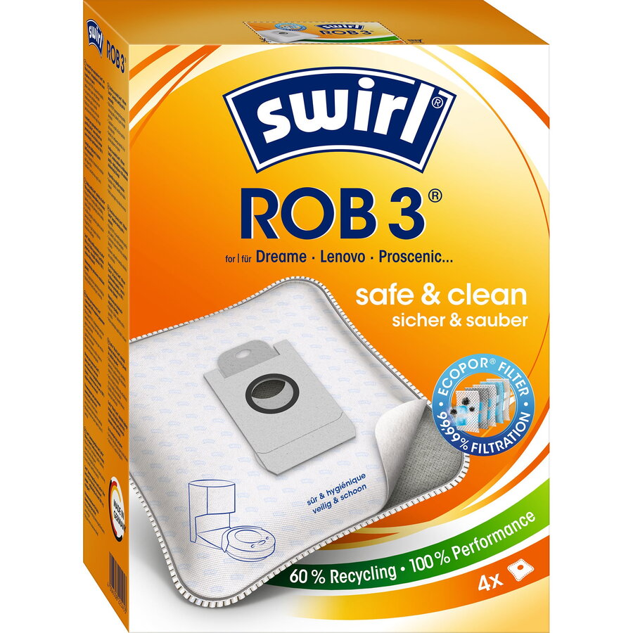 vacuum cleaner bags ROB 3 EcoPor (Dreame/Eufy)