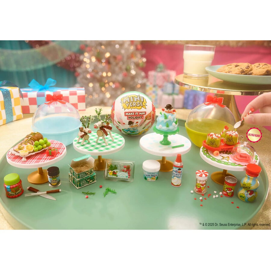 Jucarie Miniverse  Make It Mini Tema De Sarbatori