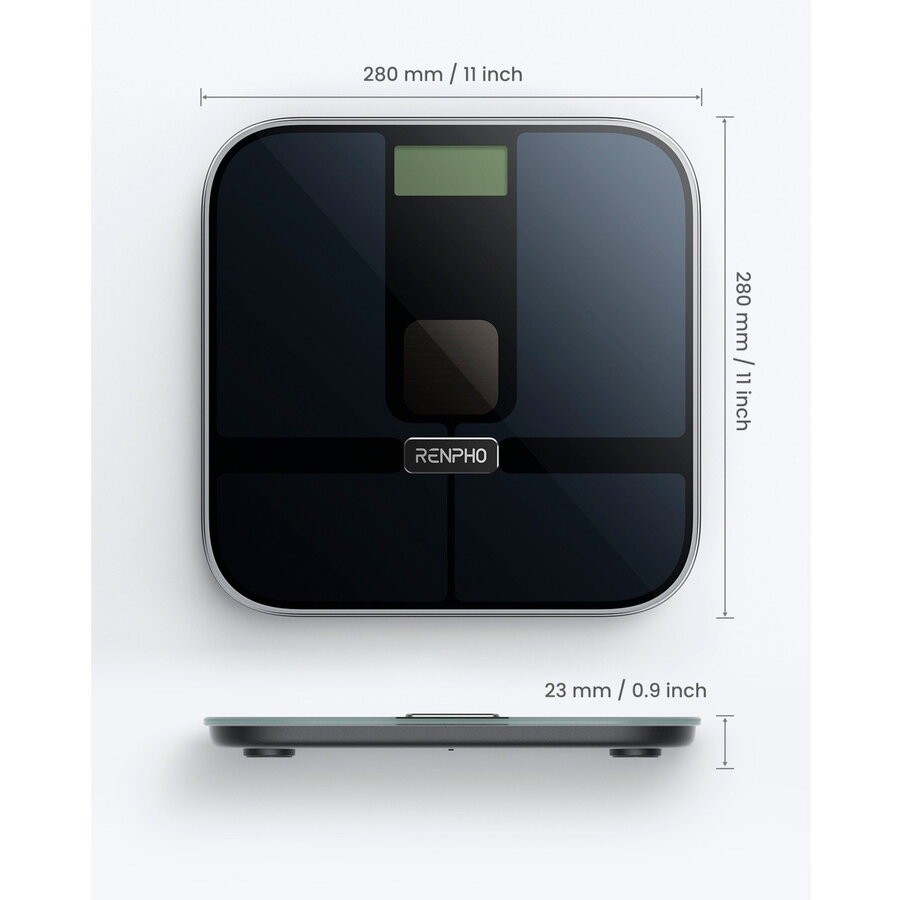 Cantar corporal Elis Solar 2 Smart Body Scale Bluetooth WiFi Black
