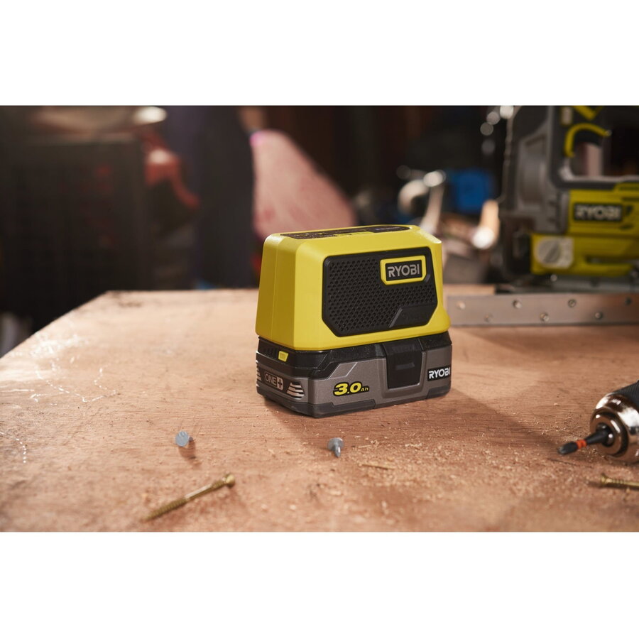 Boxa portabila ONE+ battery Bluetooth Box Mini, 18 volts (green/black, without battery and charger)