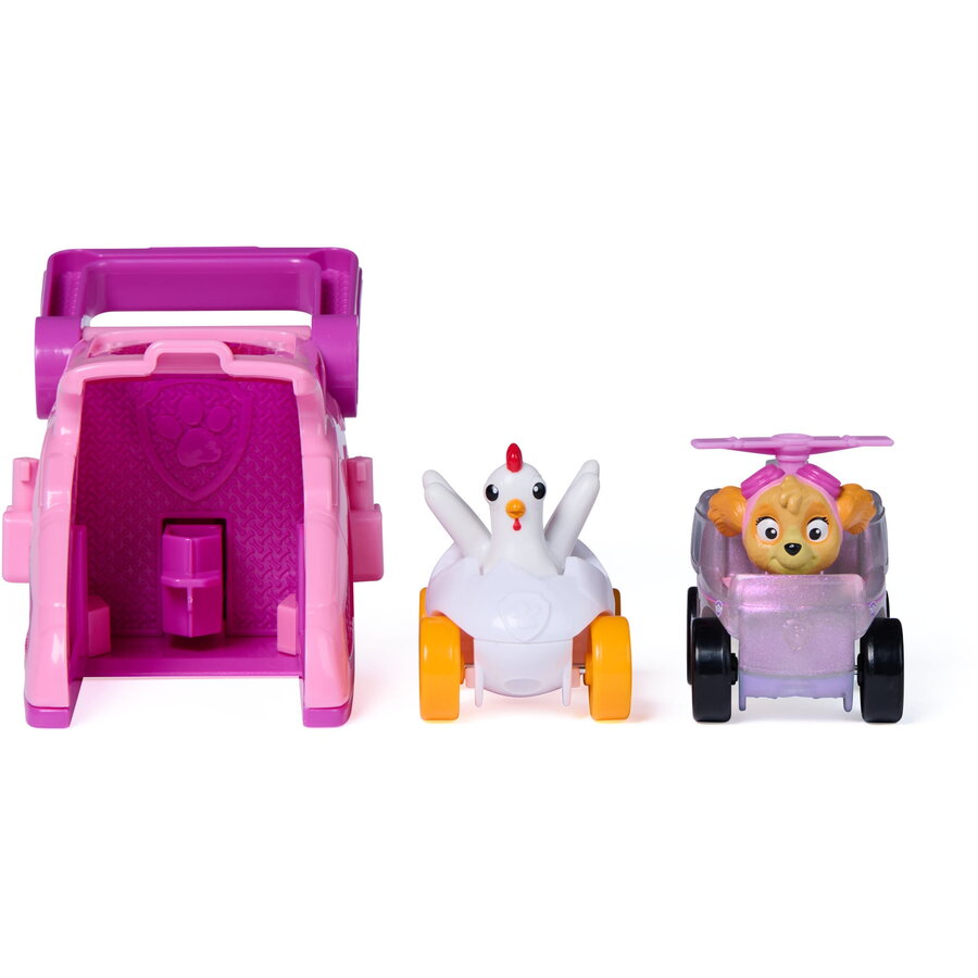 Jucarie Paw Patrol Pup Launcher cu Skye si Henrietta +1 an