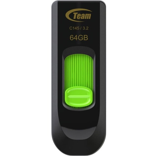 Memorie USB C145 64GB USB A 3.2 Gen1 Negru Verde