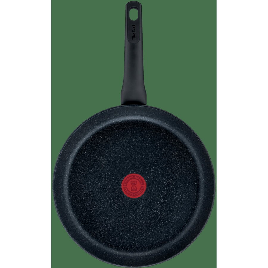 Tigaie Black Stone Frying Pan Set 2 Pieces 28cm 24cm Black