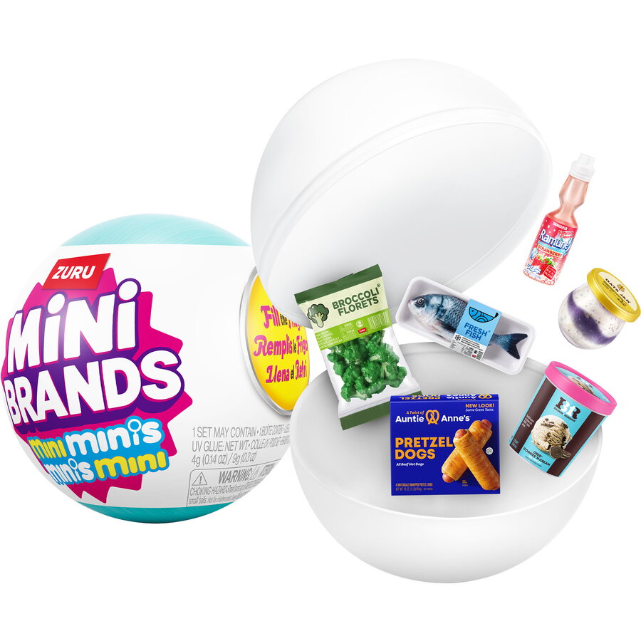 Jucarie Mini Brands Fill the Fridge Mini Minis Series 1 8+ Ani