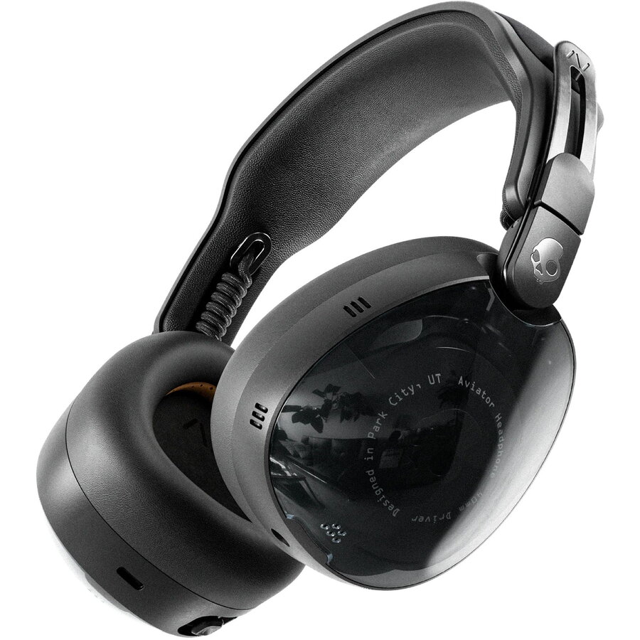 Casti Wireless Aviator  900 ANC Bluetooth Incarcare Rapida True Black