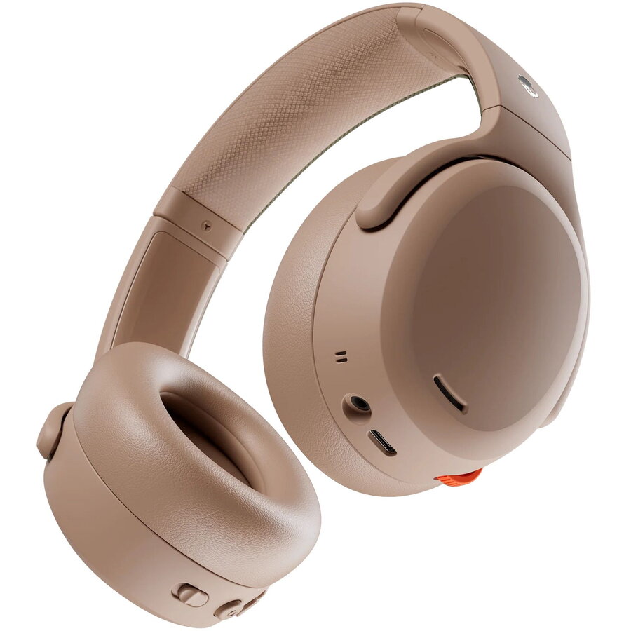 Casti Wireless Crusher ANC 2 Microfon Inteligent Bej Primer