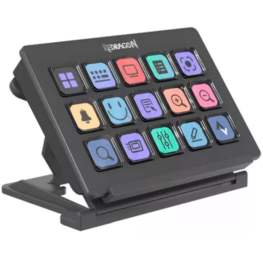 Stream Station Redragon Streamcraft Negru — imaginea 2