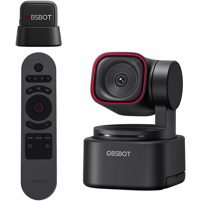 Camera web Tiny 3 Lite USB 48MP Black + Telecomanda + Microfon