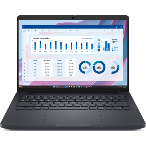 Laptop Pro Max FHD+ 14 inch AMD Ryzen AI 7 Pro 350 16GB 512GB SSD Windows 11 Pro Magnetite