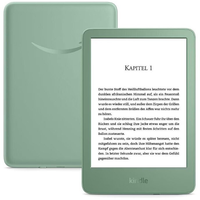 Ebook Reader Kindle Glare Gen11 2024 6Inch 16Gb Wifi Matcha