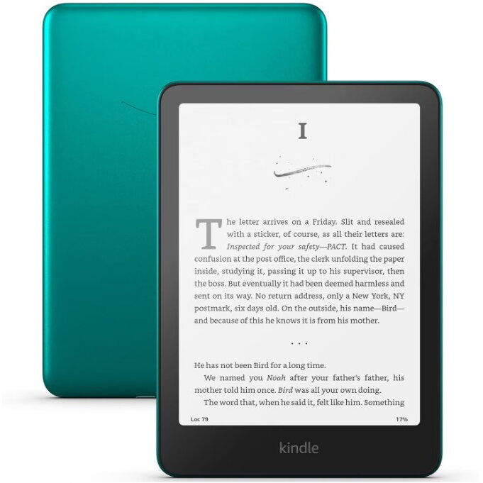 Ebook Reader Kindle Paperwhite Signature Edition Gen 12 2024 7Inch 32Gb Wifi Metallic Jade