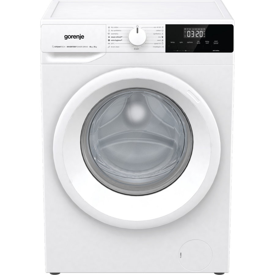 Masina de Spalat Rufe Frontala cu Uscator W3D2A854ADS 8/5Kg 1400Rpm ClasaA/D Alb