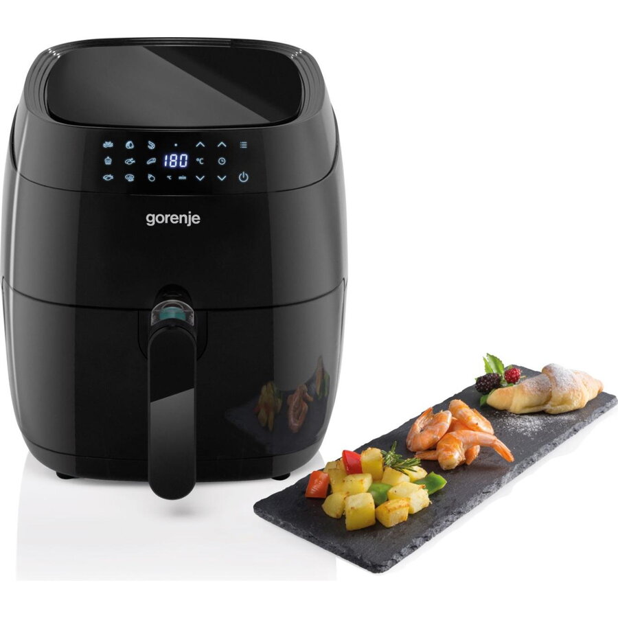 Friteuza cu Aer Cald AF1409DB Capacitate 3.5L Touch Control 9 Programe Presetate Putere 1400W Negru