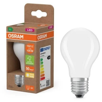 Bec 000004099854236877 Classic A60 Ultra Efficient Light E27 7.2W (100W) 1521lm Lumina Calda (3000K)