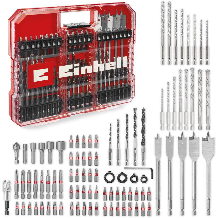 XL-CASE bit & drill set with storage, 95 pieces, drill & bit set