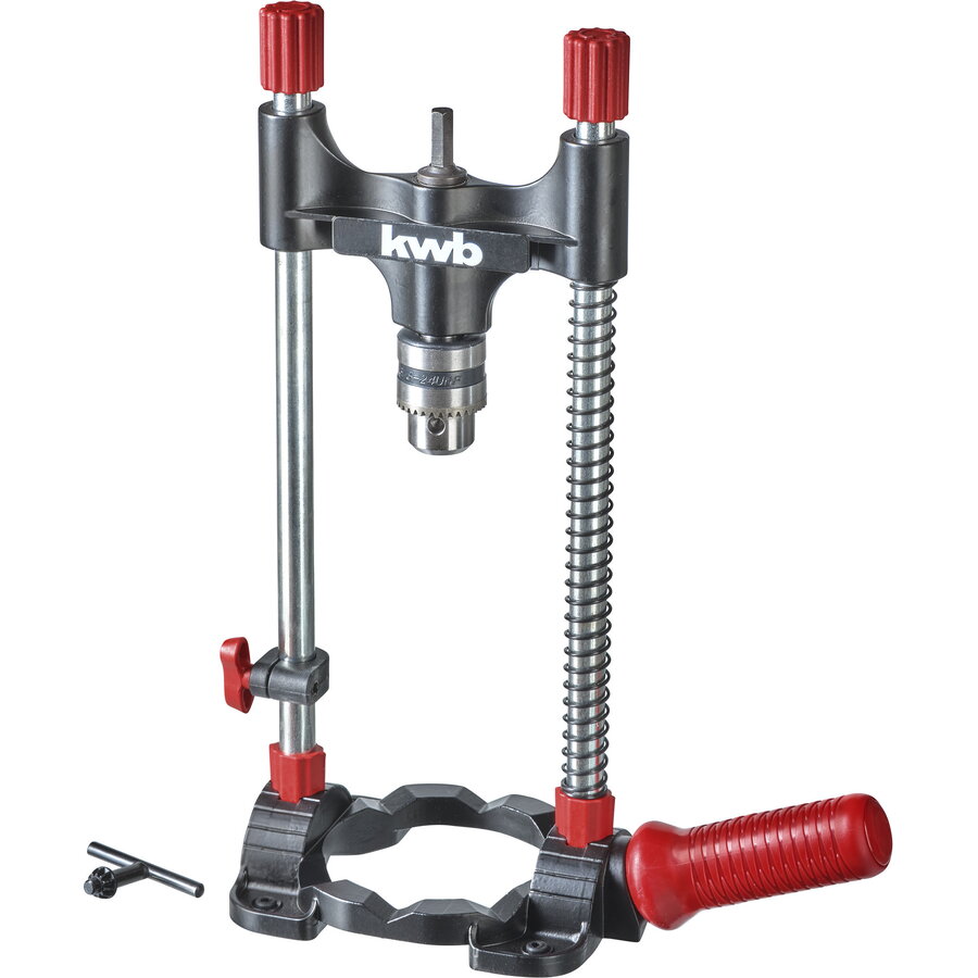 drill stand (with integrated drill chuck and drive shaft)