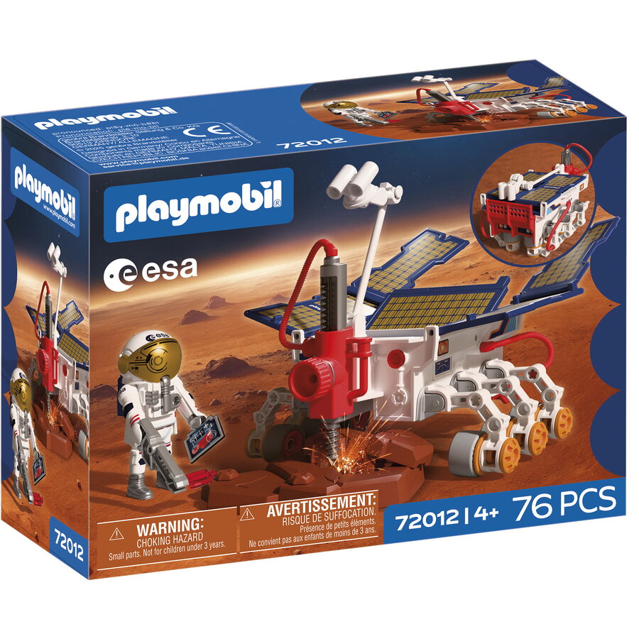 Set de Constructie ESA Rover explorare Marte 76 piese +4 ani