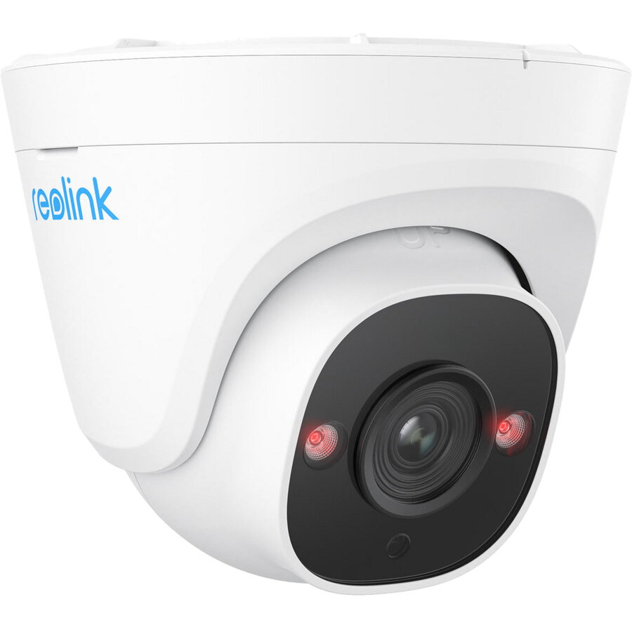 Camera de Supraveghere P324 5MP Detectie Smart 1x RJ45 Microfon si Difuzor Integrate PoE IP67 Alb