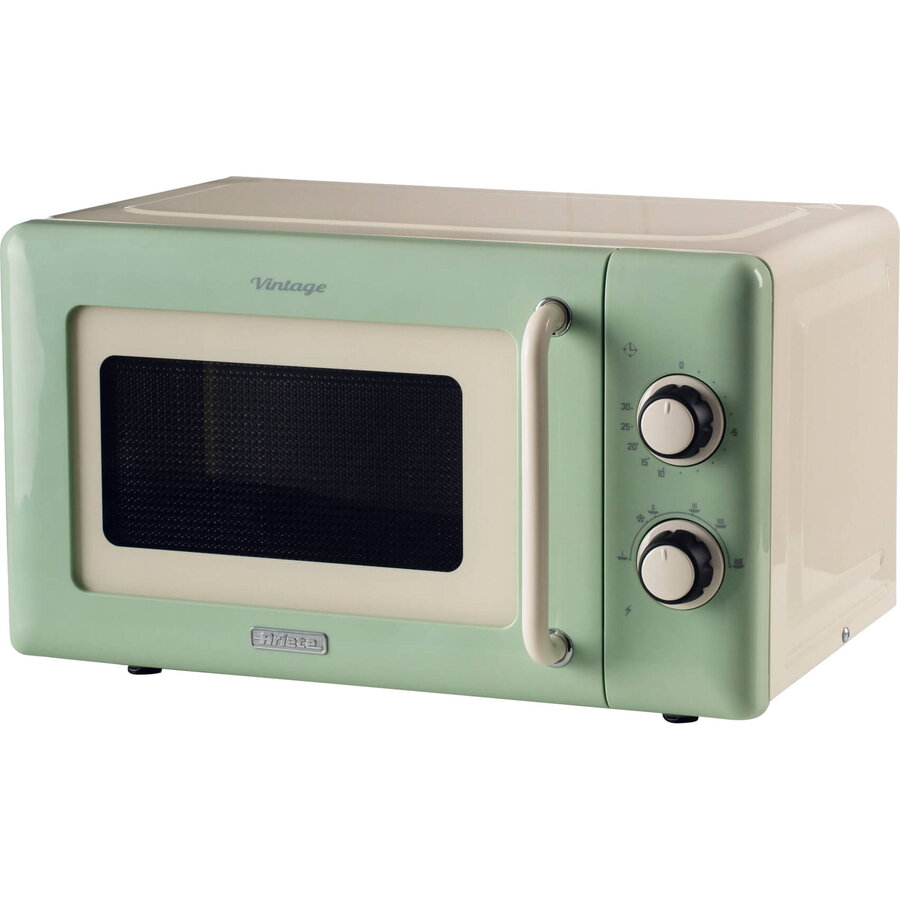 Cuptor cu microunde Vintage microwave (cream/light green, 20 liters)