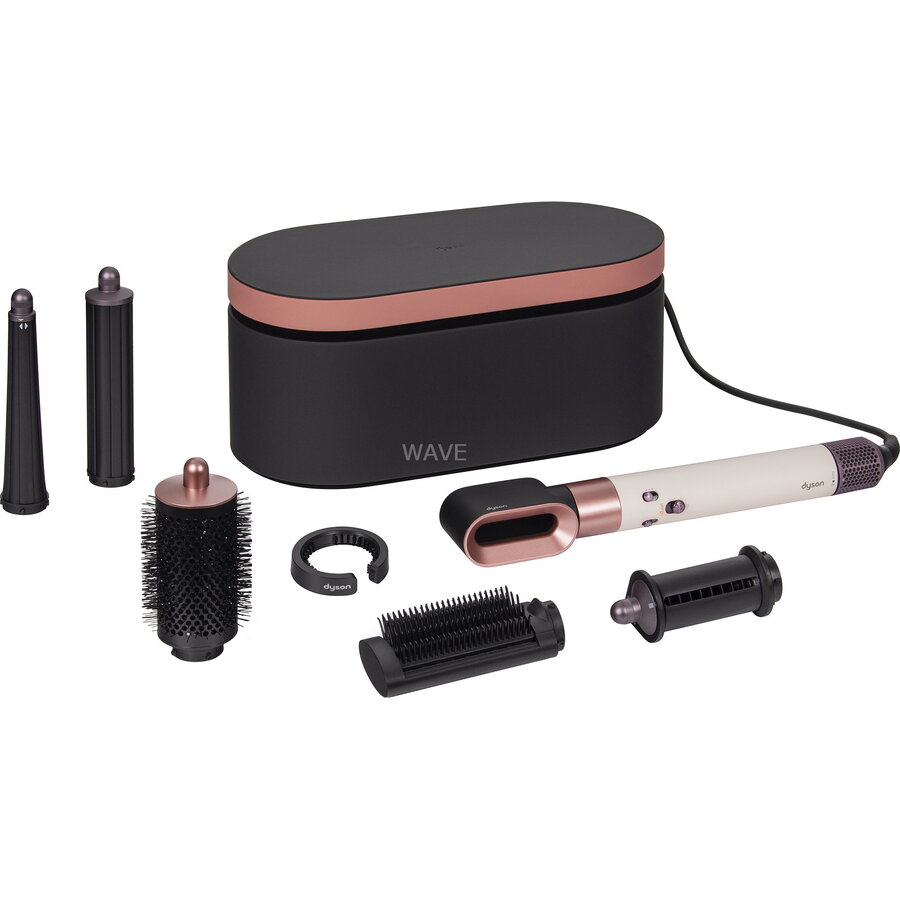 Perie de par Airwrap i.d. Straight + Wavy (cream/rose gold, Bluetooth)