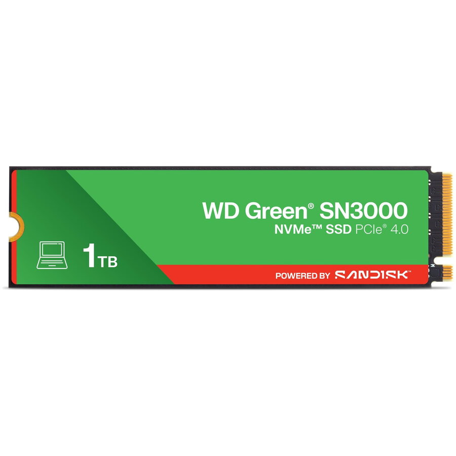 SSD WD Green SN3000 M.2 PCIe NVMe 1TB