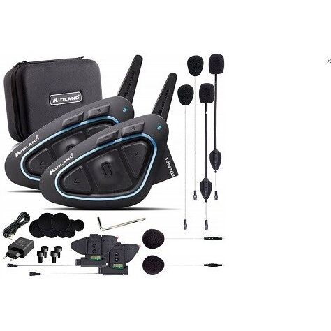 Casti Motocileta BTX2 PRO S LR-TWIN Negru