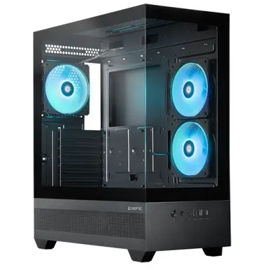 Carcasa GT-01B-OP ARGB Middle Tower Tempered Glass Negru