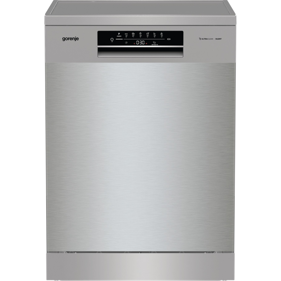 Masina de Spalat Vase Independenta GS642E90X 13 Seturi 6 Programe 60 Cm Clasa E Argintiu