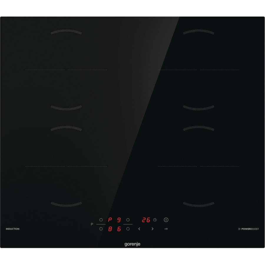 Plita Incorporabila GI6401BSCE Inductie 4 Arzatoare Touch Control Negru