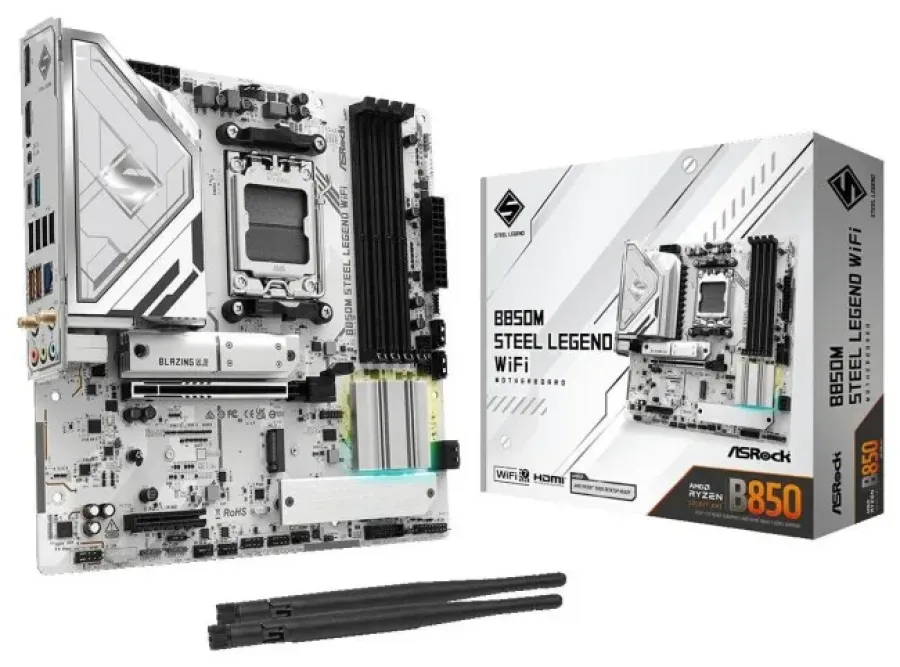 Placa de Baza Asrock B850M Steel Legend WiFi