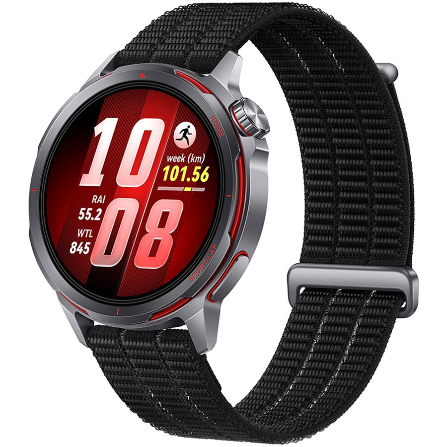 Smartwatch Watch GT Runner 2 Display AMOLED 1.32Inch GPS Bluetooth 5ATM IP69 Negru