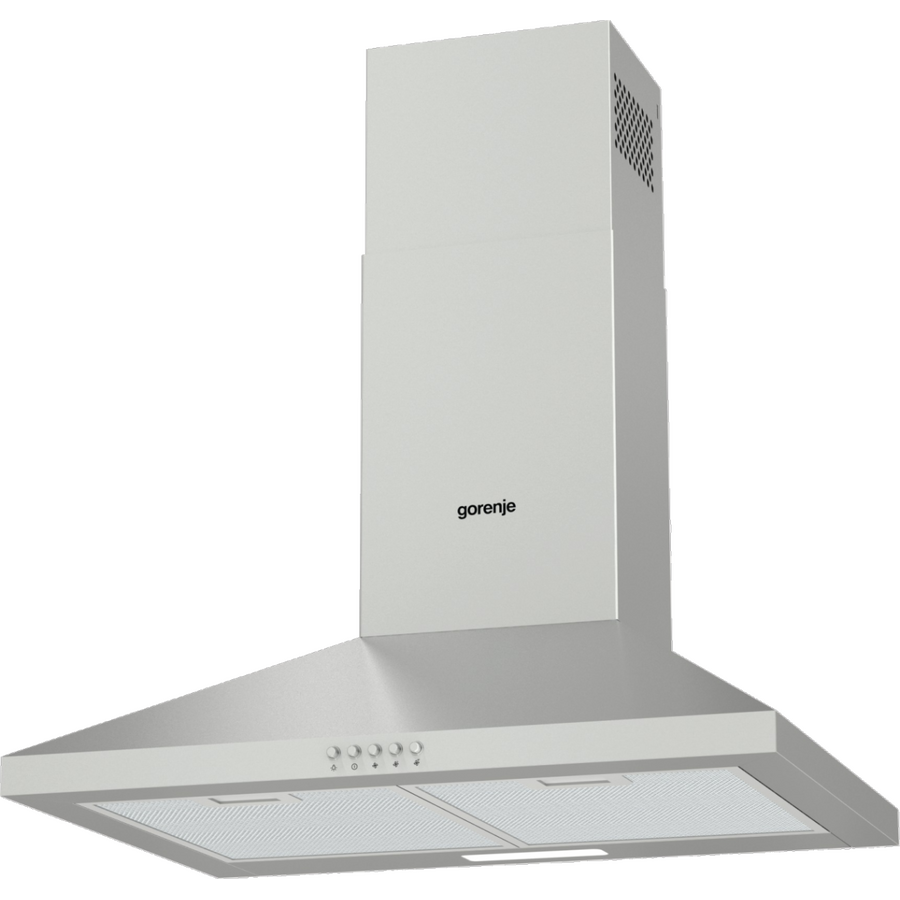 Hota Decorativa WHC629E4X 1 Motor 3 Trepte de Putere Lumina LED Latime 60CM Inox